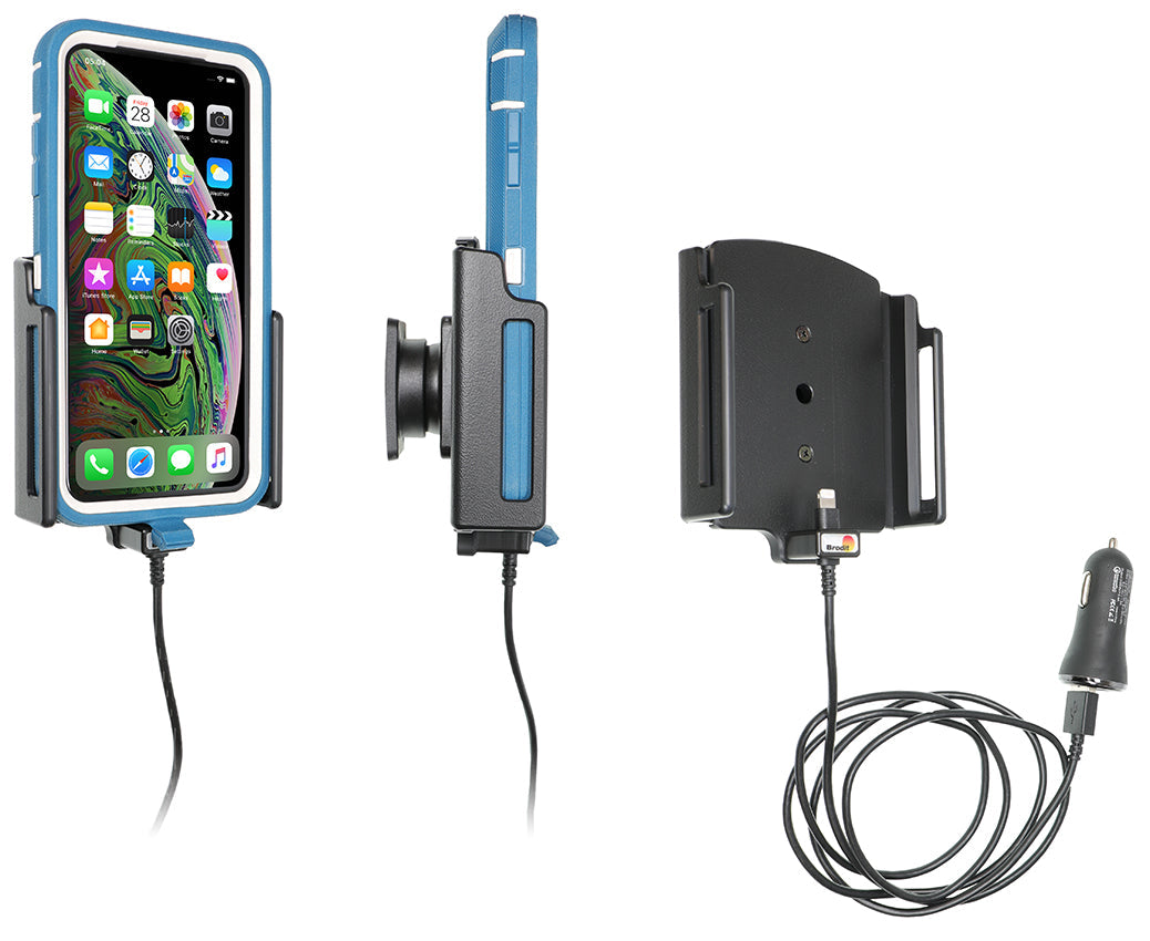 Active holder with USB-cable and cig-plug adapter 721084