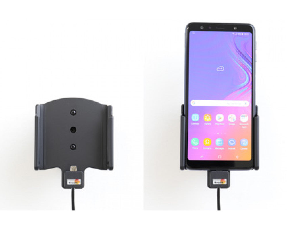 Brodit - Samsung Galaxy A7 (2018) Actieve houder met 12V USB plug - Telefoon- & Tablethouder - artikel 721098 - afbeelding 6