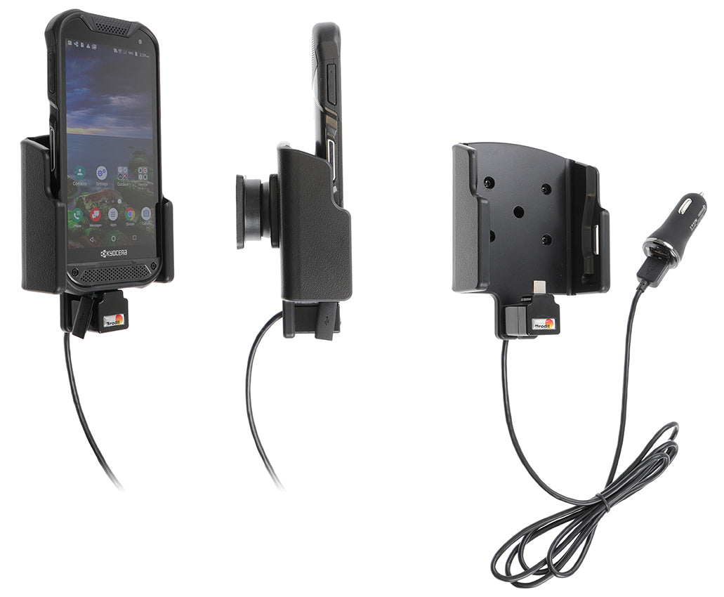 Active holder with USB-cable and cig-plug adapter 721100