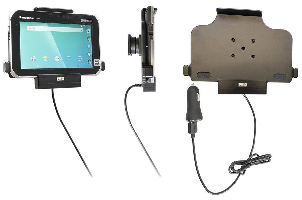 Active holder with USB-cable and cig-plug adapter 721101