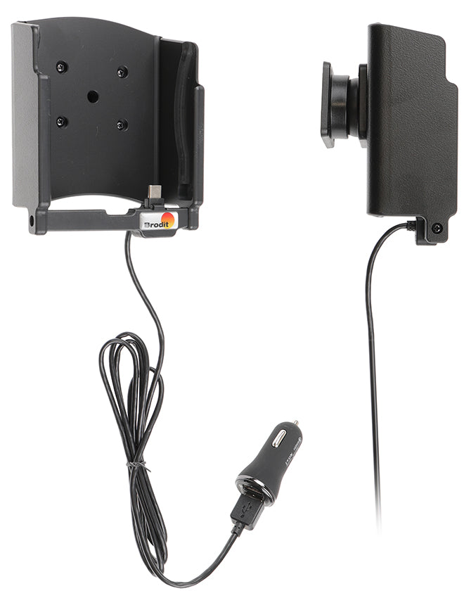 Active holder with USB-cable and cig-plug adapter 721124