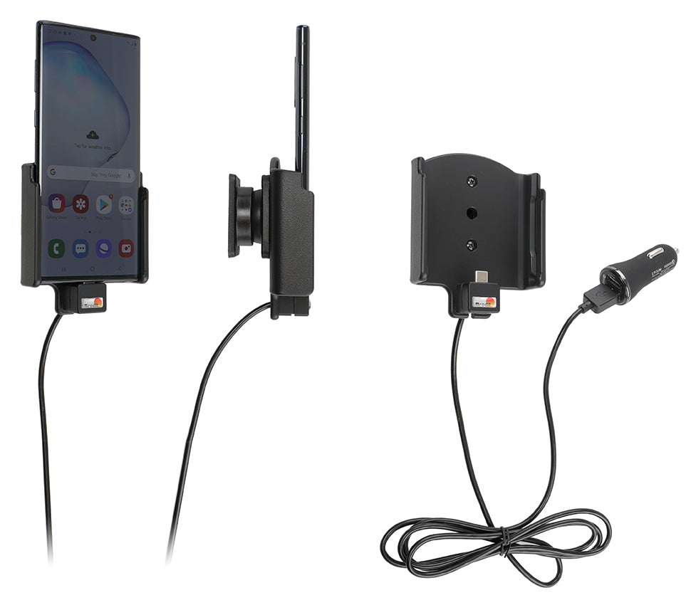 Active holder with USB-cable and cig-plug adapter 721155