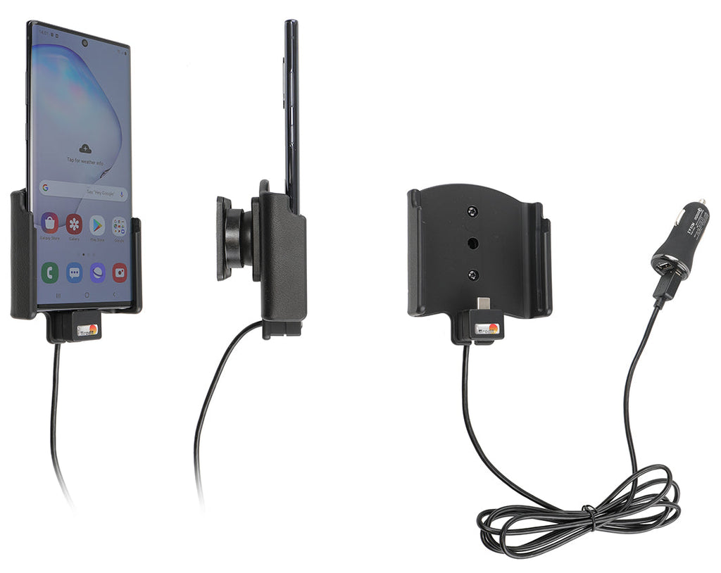 Active holder with USB-cable and cig-plug adapter 721156