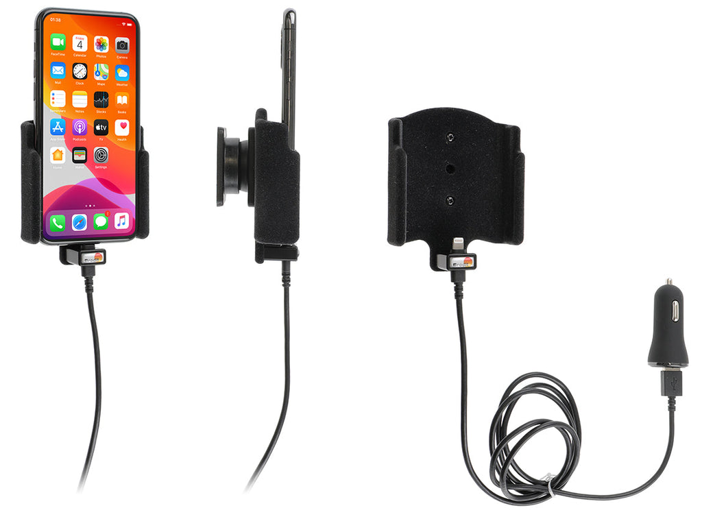 Active holder with USB-cable and cig-plug adapter 721161