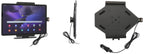 Active holder with USB-cable and cig-plug adapter 721182