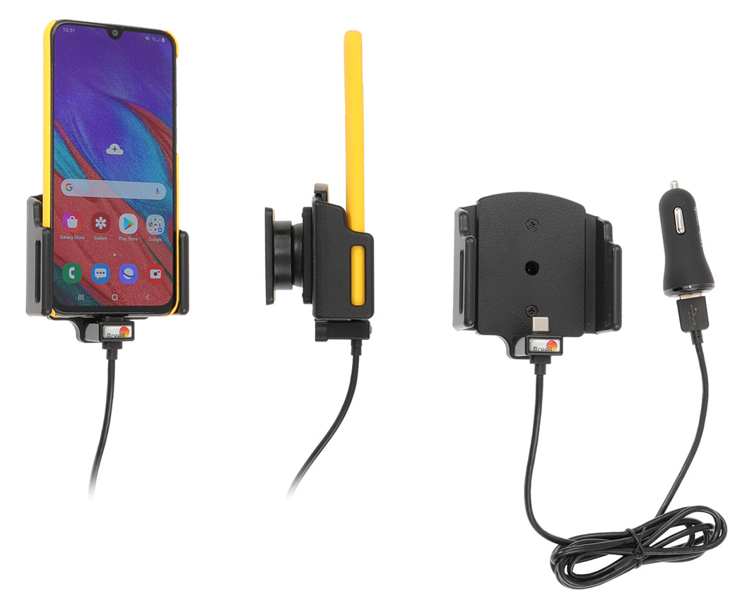 Active holder with USB-cable and cig-plug adapter 721202