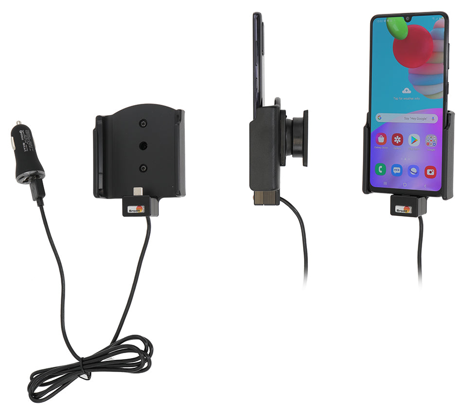 Brodit Actieve Houder 721220 - Telefoonhouder Samsung Galaxy A41 (SM-A415F)