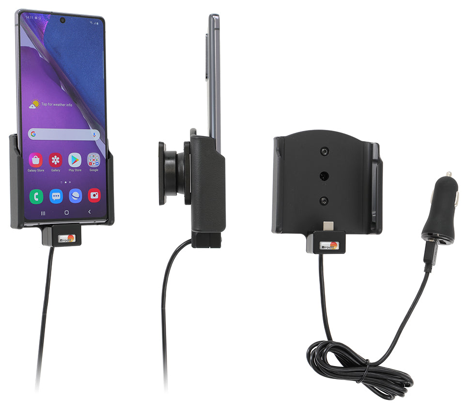 Active holder with USB-cable and cig-plug adapter 721221