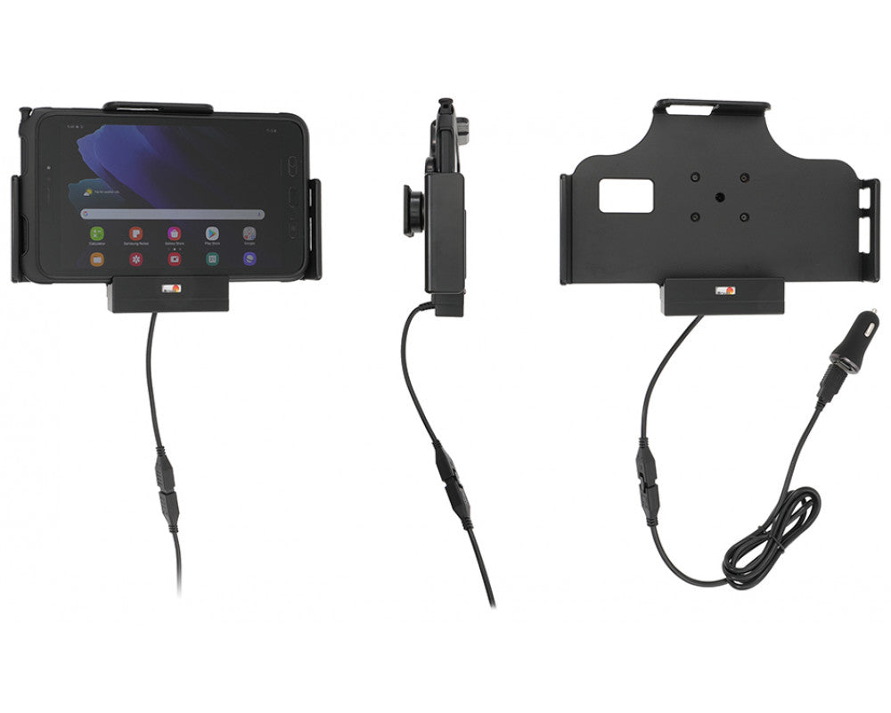 Brodit houder/lader Samsung Tab Active 2/3 USB sig.plug PIN - Telefoon- & Tablethouder - artikel 721224