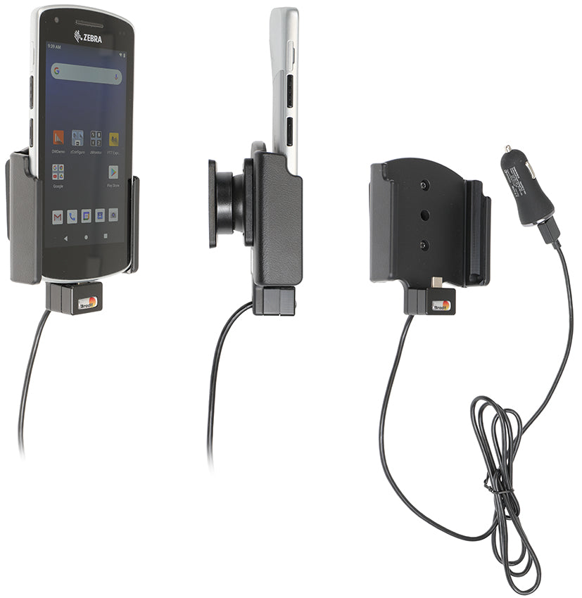 Active holder with USB-cable and cig-plug adapter 721251