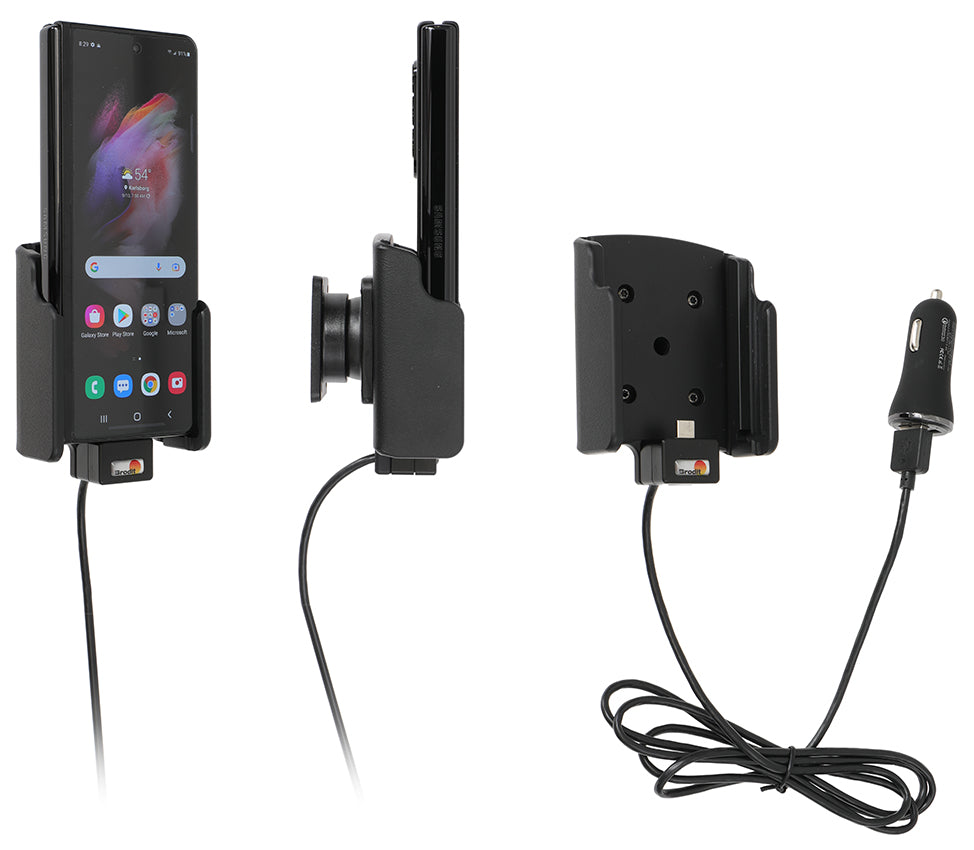 Active holder with USB-cable and cig-plug adapter 721272