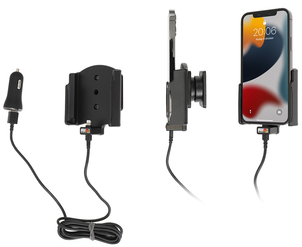 Brodit Actieve Houder 721276 - Telefoonhouder Apple iPhone 14 Pro / iPhone 14 / iPhone 13 Pro / iPhone 13