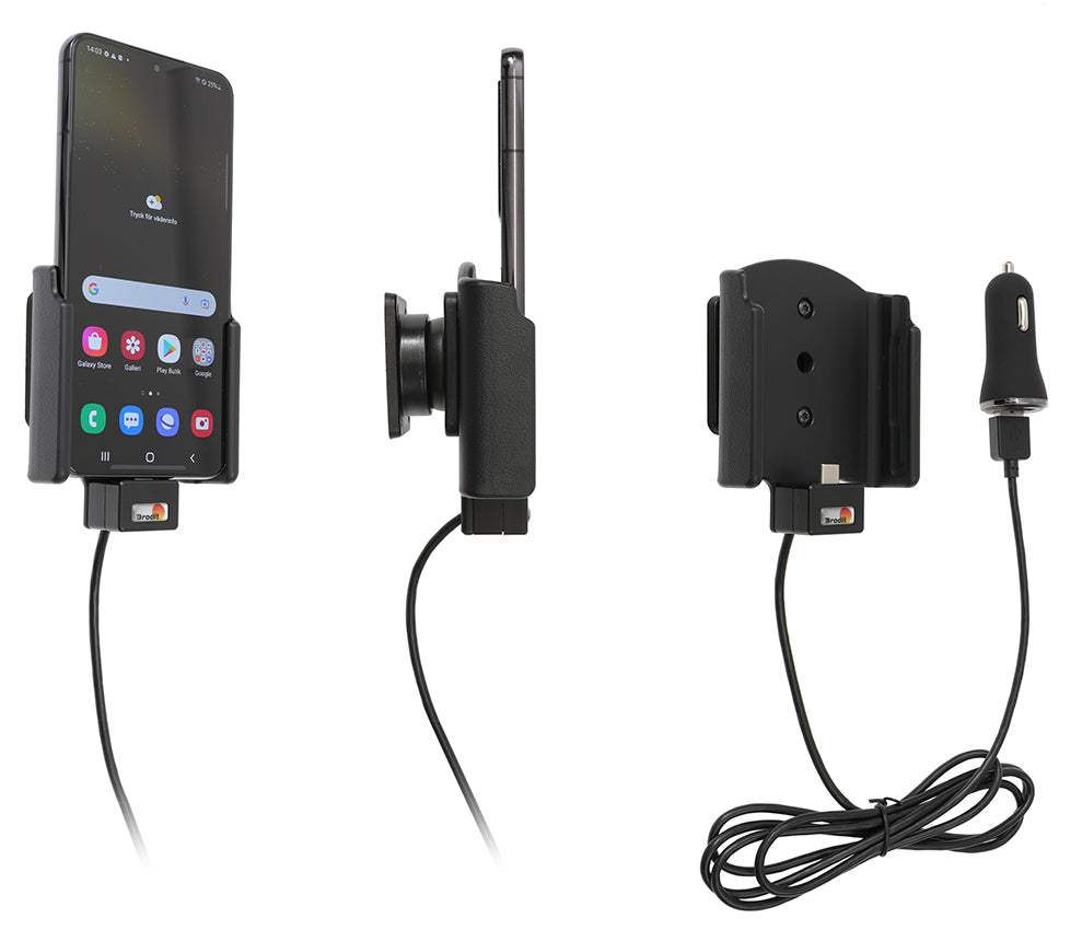 Active holder with USB-cable and cig-plug adapter 721293