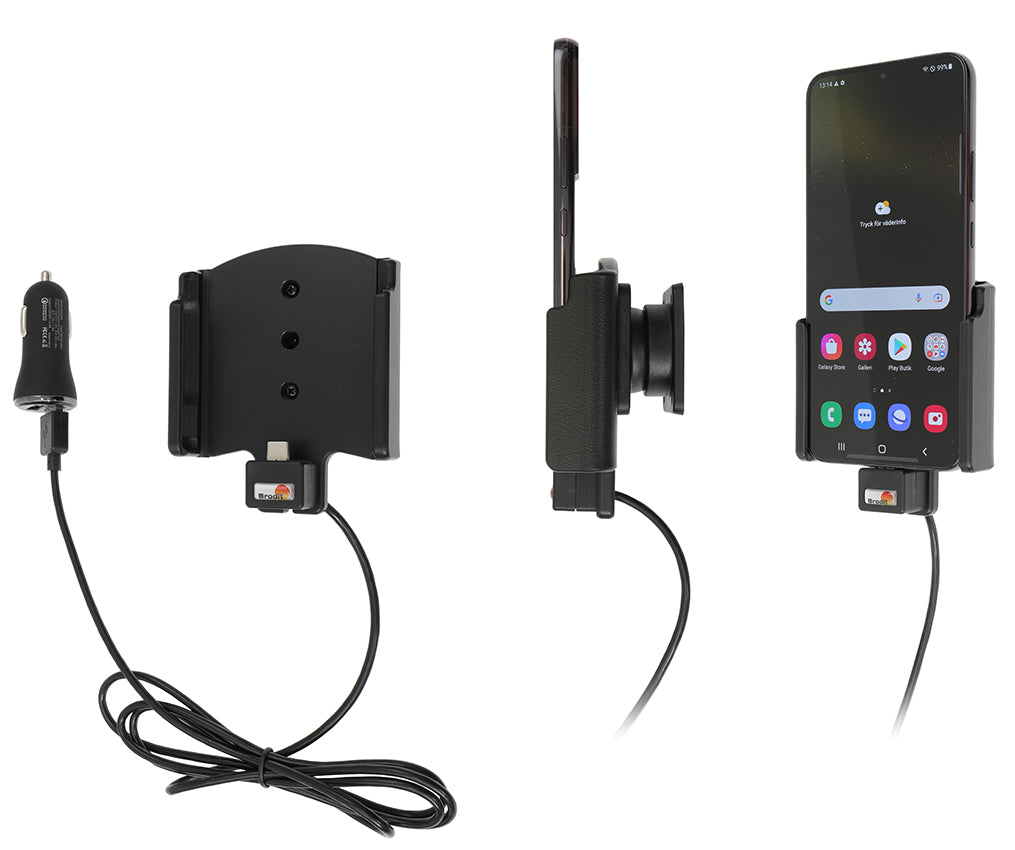 Brodit Actieve Houder 721294 - Telefoonhouder Samsung Galaxy S22+ 5G (SM-S906B/SM-S906B/DS)