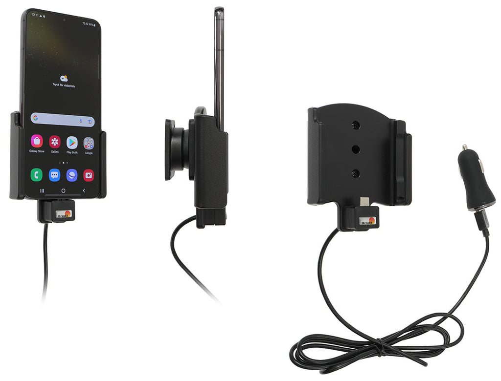 Active holder with USB-cable and cig-plug adapter 721294