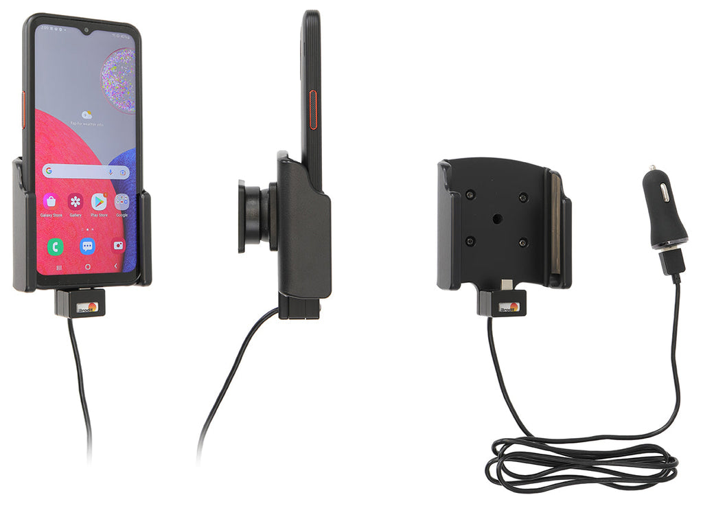 Active holder with USB-cable and cig-plug adapter 721313