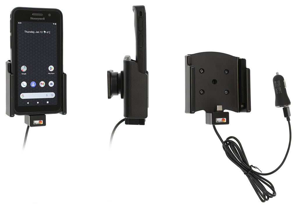 Active holder with USB-cable and cig-plug adapter 721335