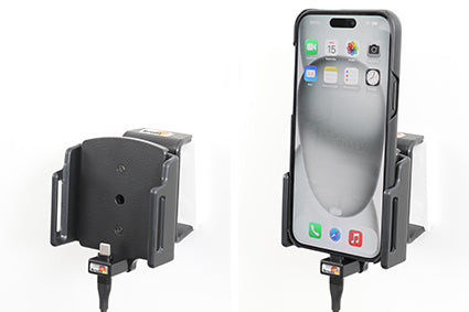 Brodit Actieve Houder 721371 - Telefoonhouder Apple iPhone 17 Pro Max / iPhone 16 Pro Max / iPhone 16 Plus / iPhone 15 Pro Max / iPhone 15 Plus