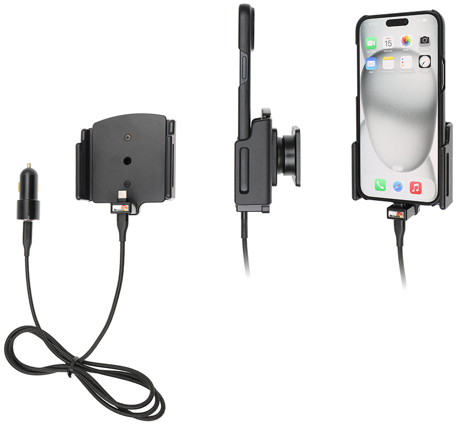 Brodit Actieve Houder 721371 - Telefoonhouder Apple iPhone 17 Pro Max / iPhone 16 Pro Max / iPhone 16 Plus / iPhone 15 Pro Max / iPhone 15 Plus