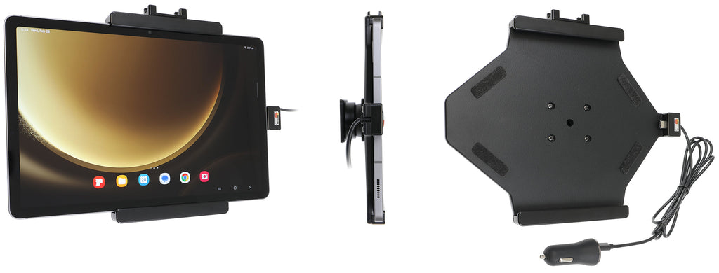 Active holder with USB-cable and cig-plug adapter 721384