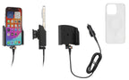 Brodit MagSafe Houder Inclusief Telefoonhoes en Lader Apple iPhone 15 Pro Max (721396) - autohouder USB-C