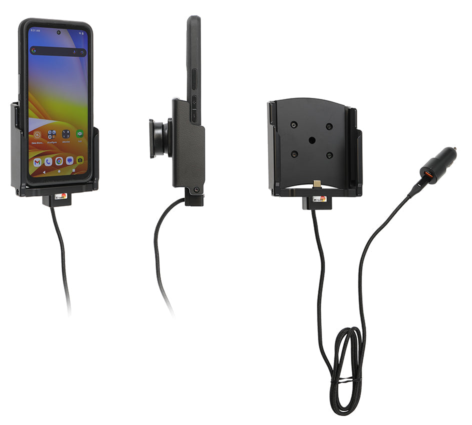 Active holder with USB-cable and cig-plug adapter 721412