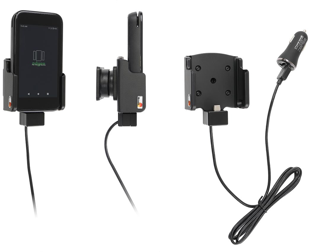 Active holder with USB-cable and cig-plug adapter 721413