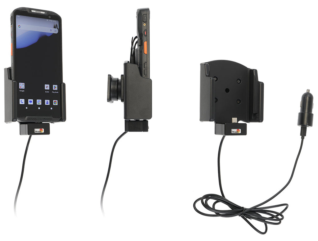 Active holder with USB-cable and cig-plug adapter 721428