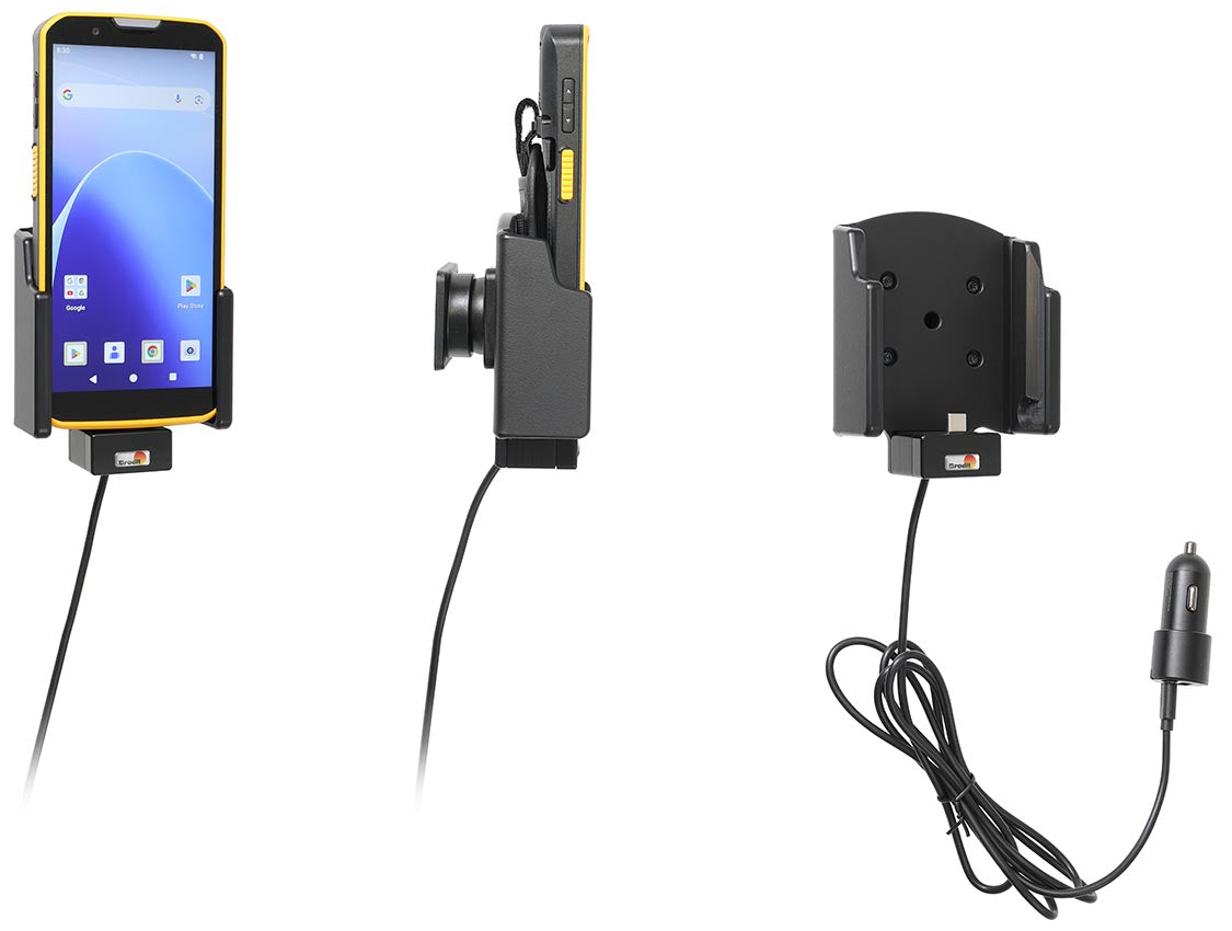 Active holder with USB-cable and cig-plug adapter 721436