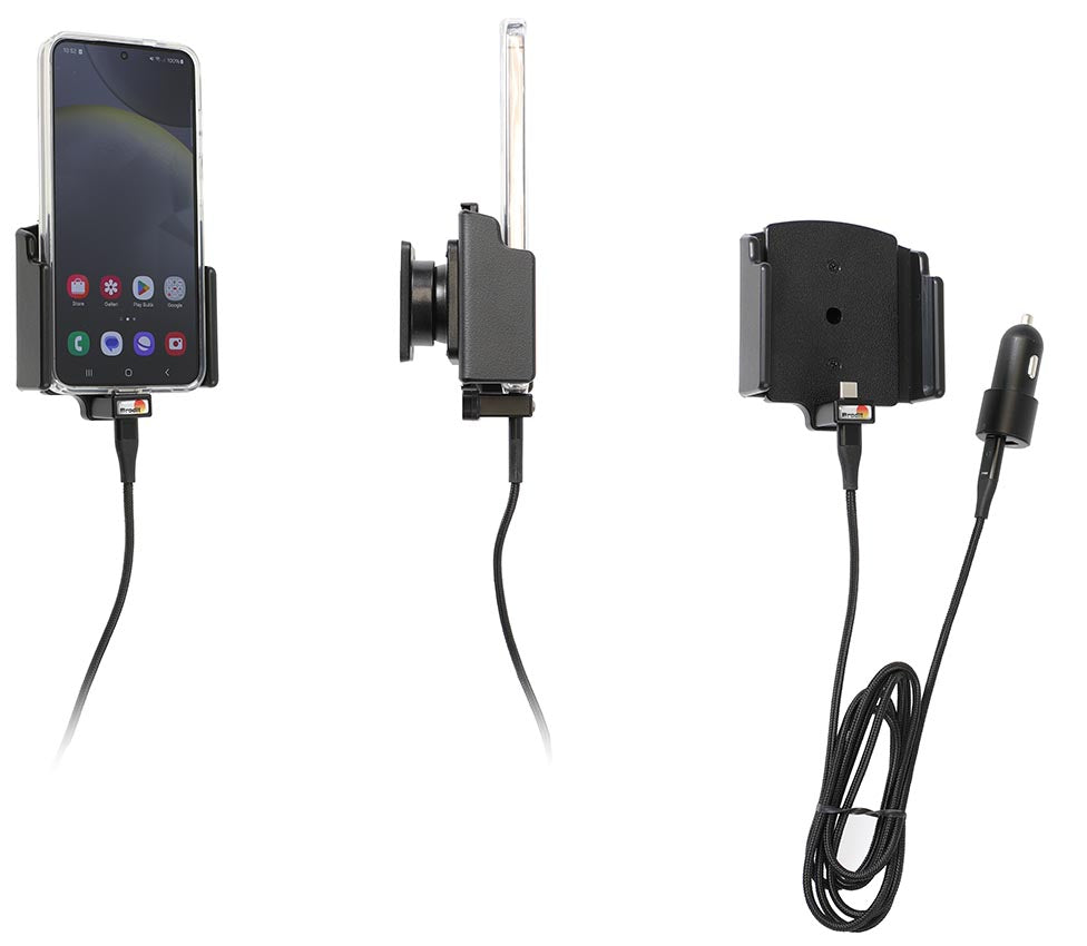 Active holder with USB-cable and cig-plug adapter 721456
