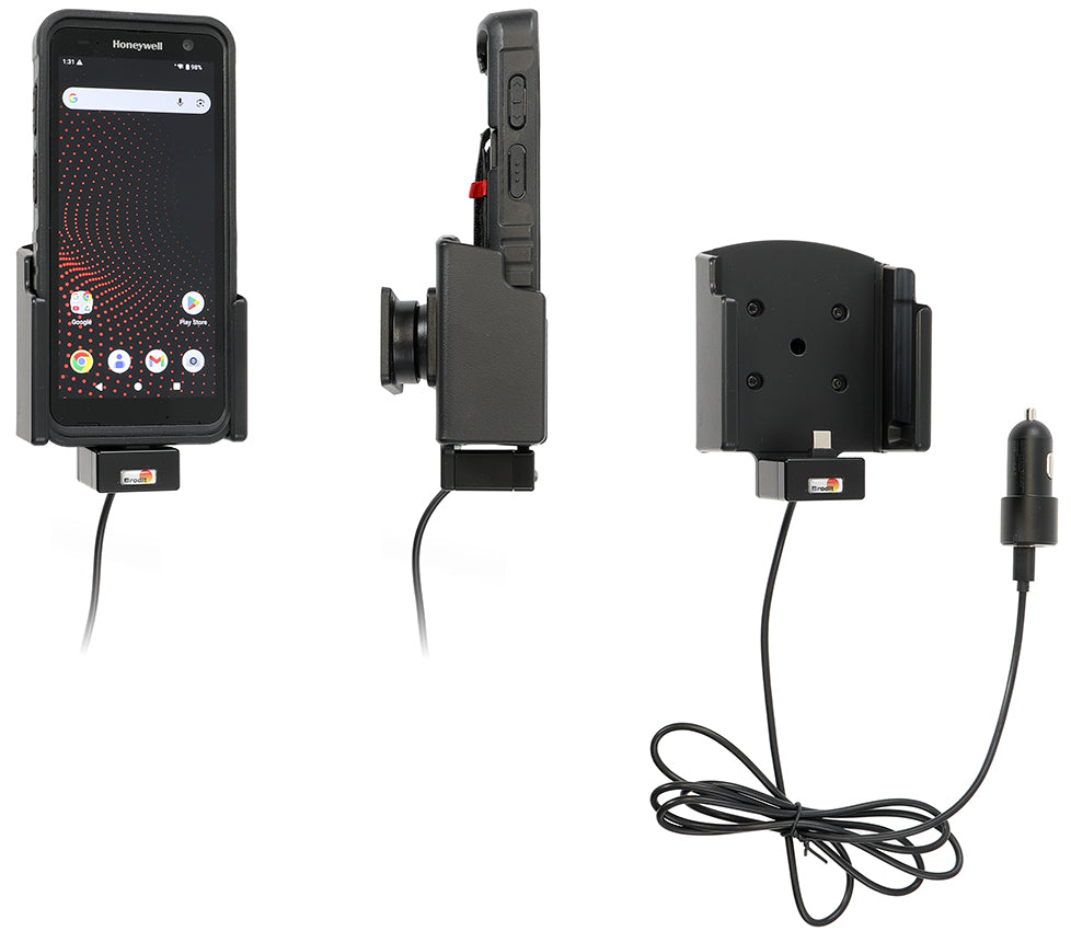Active holder with USB-cable and cig-plug adapter 721463
