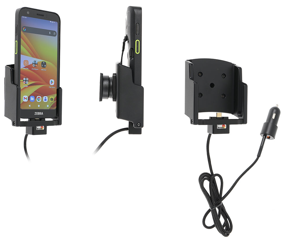 Active holder with USB-cable and cig-plug adapter 721471