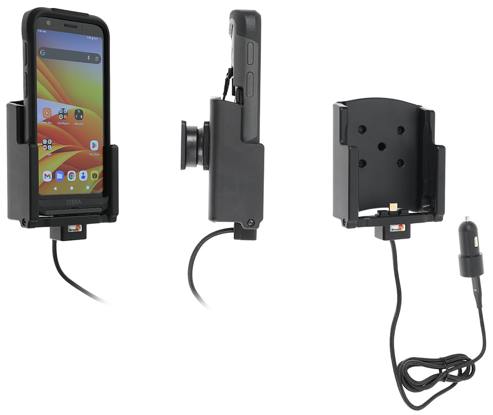 Active holder with USB-cable and cig-plug adapter 721472
