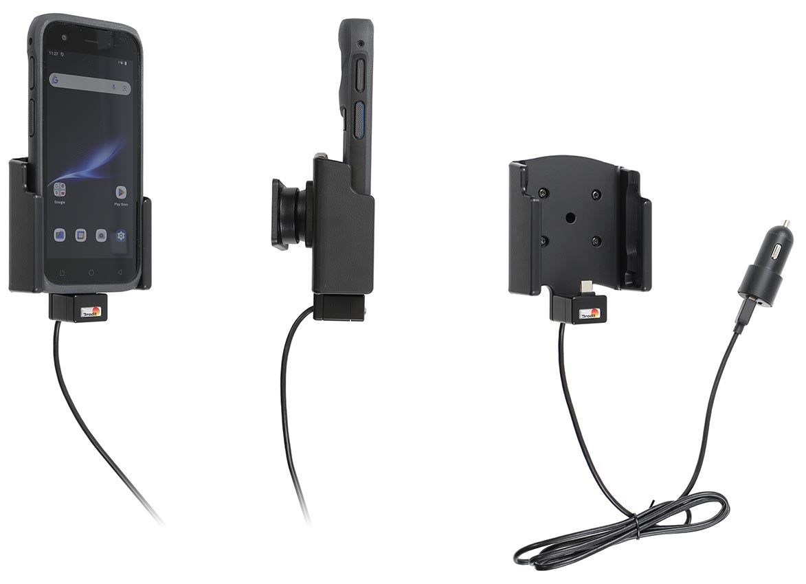 Active holder with USB-cable and cig-plug adapter 721475