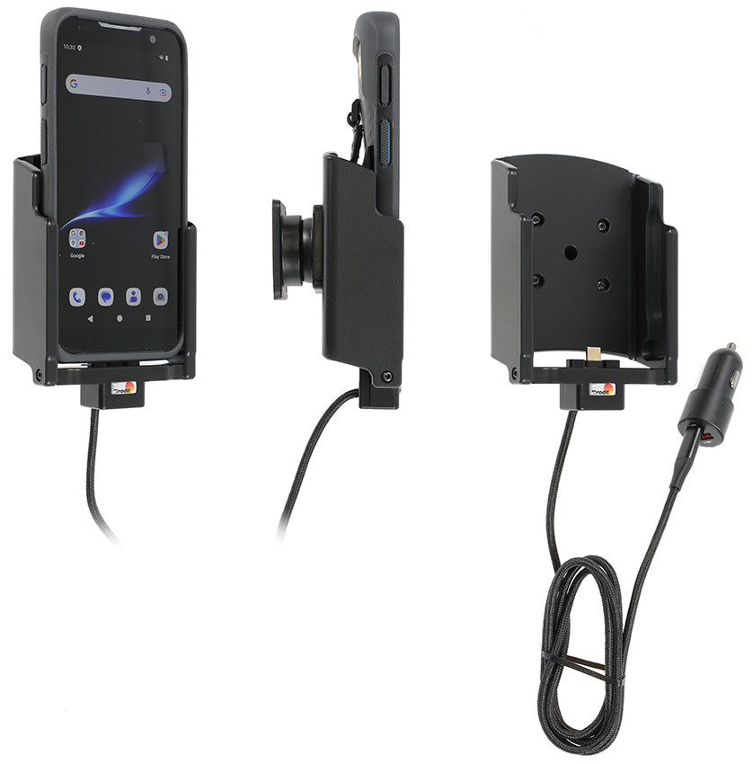 Active holder with USB-cable and cig-plug adapter 721478