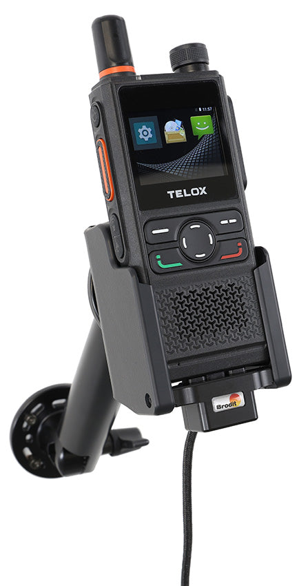 Brodit actieve houder met sigarettenaanstekeradapter voor Telox TE320P - Telefoon- & - artikel 721493 - afbeelding 6