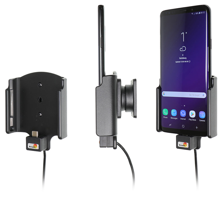 Brodit Actieve Houder 727039 - Telefoonhouder Samsung Galaxy S9+