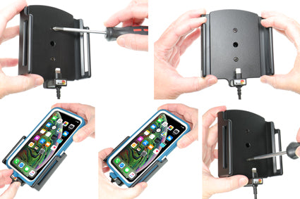 Brodit Actieve Houder 727084 - Telefoonhouder Apple iPhone 11 Pro Max / iPhone 11 Pro / iPhone 11 / iPhone Xs Max