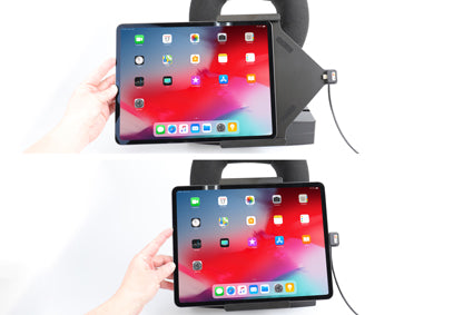 Brodit Actieve Houder 727095 - Tablethouder Apple iPad Pro 13 / iPad Pro 12.9 6th Gen 2022 (A2436. A2764. A2437) / iPad Pro 12.9 5th Gen 2021 / iPad Pro 12.9 2020 / iPad Pro 12,9 2018