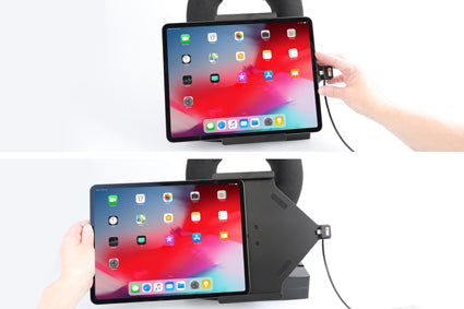 Brodit Actieve Houder 727095 - Tablethouder Apple iPad Pro 13 / iPad Pro 12.9 6th Gen 2022 (A2436. A2764. A2437) / iPad Pro 12.9 5th Gen 2021 / iPad Pro 12.9 2020 / iPad Pro 12,9 2018