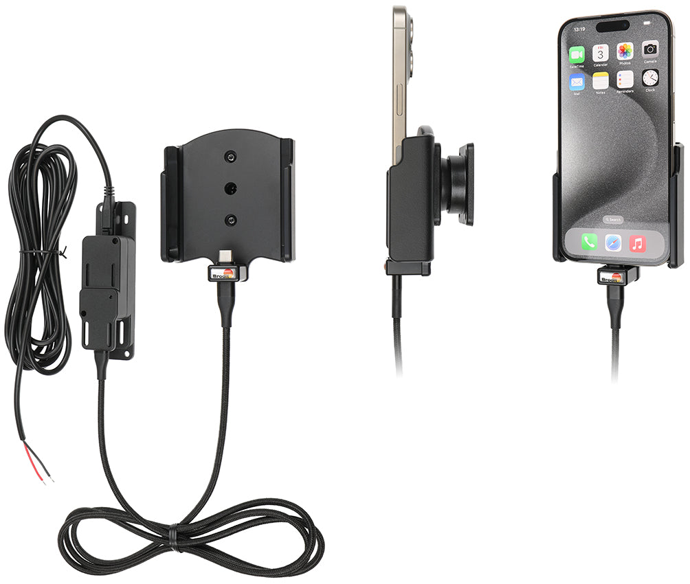 Brodit Actieve Houder 727369 - Telefoonhouder Apple iPhone 15 Pro / iPhone 15