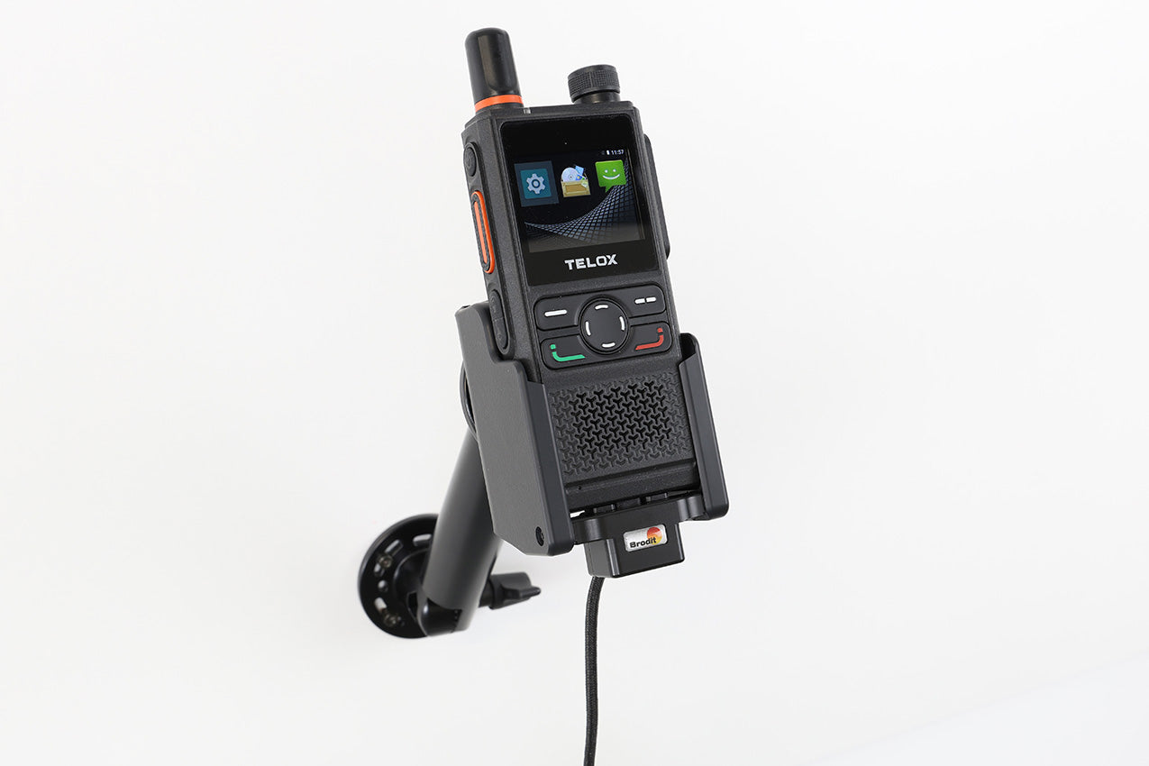 Brodit actieve houder voor vaste installatie voor Telox TE320P - Telefoon- & Tablethouder - artikel 727493 - afbeelding 3