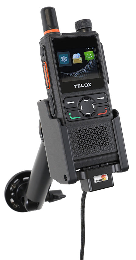 Brodit actieve houder voor vaste installatie voor Telox TE320P - Telefoon- & Tablethouder - artikel 727493 - afbeelding 6