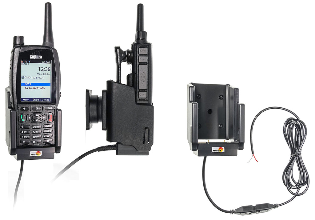 Active holder for fixed installation 732023