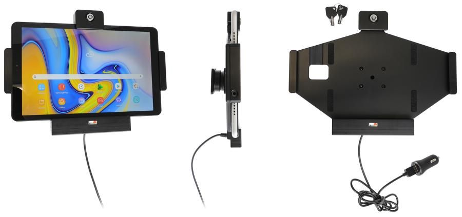 Brodit houder/lader Sam.Gal.Tab A 10.5 SM-T590 USB sig. LOCK