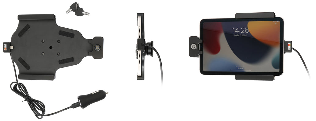 Brodit Houder met Slot 735278 - Tablethouder Apple iPad Mini 7th Gen 2024 / iPad Mini 6th Gen