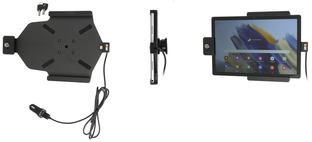 Brodit Houder met Slot 735286 - Tablethouder Samsung Galaxy Tab A8