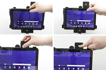 Brodit Houder met Slot 735328 - Tablethouder Samsung Galaxy Tab Active 4 Pro