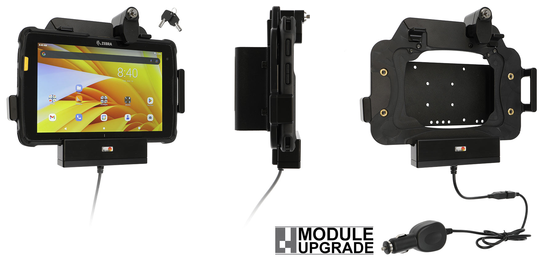 Holder with key-lock 735330
