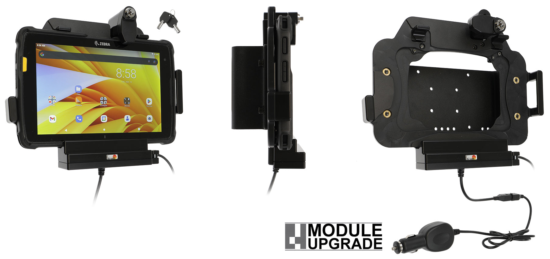 Holder with key-lock 735331